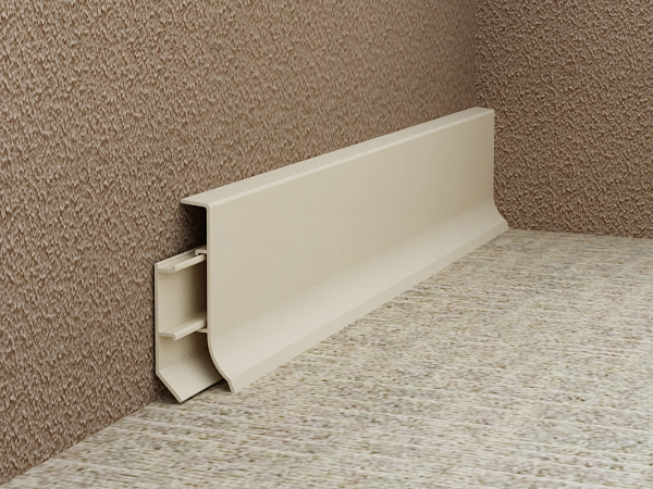 Kablo Kanallı Süpürgelik-2213